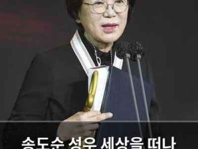송도순 성우 세상을 떠나 대한민국 성우계 큰 손 잃어
