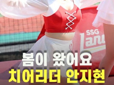 SSG 치어리더 안지현 공연에 화제 몰아
